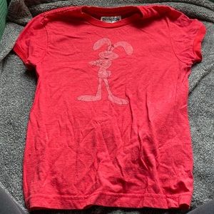Vintage red trix bunny shirt